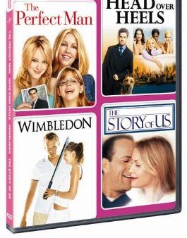 4 MOVIE MARATHON: ROMANTIC COMEDY COLLECTION (THE PERFECT MAN   HEAD OVER HEELS   WIMBLEDON   THE STORY OF US) Online now