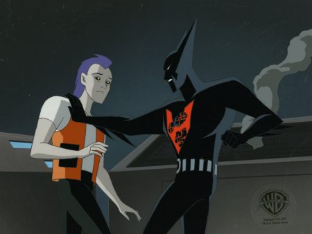 Batman Beyond Original Production Cel with Matching Drawing: Batman, Ollie Supply