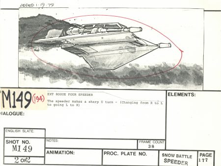 Star Wars: Episode V - The Empire Strikes Back: VFX Storyboard Online now