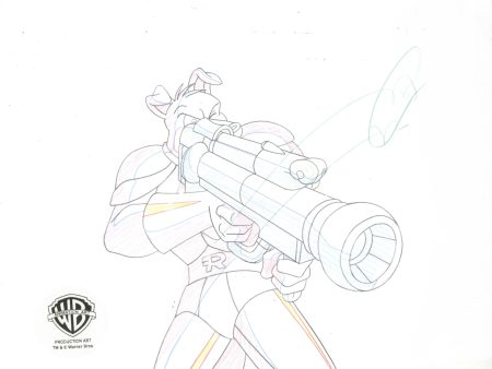 Road Rovers Original Production Drawing: Hunter Supply