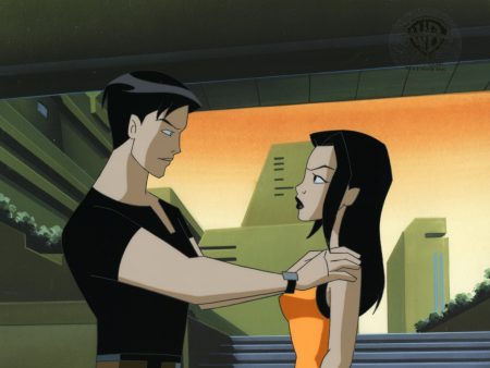 Batman Beyond Original Production Cel with Matching Drawing: Terry and Dana Online