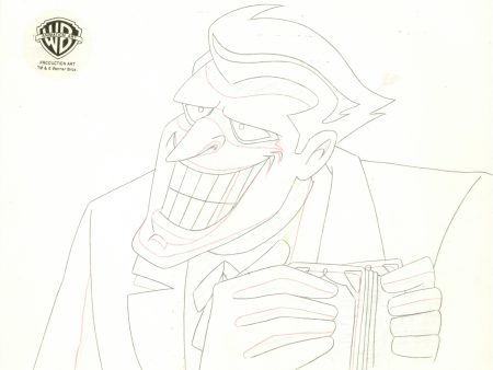 Batman The Animated Series Original Production Drawing: Joker For Sale