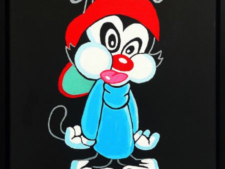 Tom Ruegger Original Acrylic Painting on Canvas: Wakko Cheap