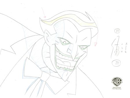 Justice League Original Production Drawing: Joker Online