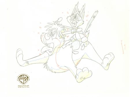 Animaniacs Original Production Drawing: Rita, Runt Online now