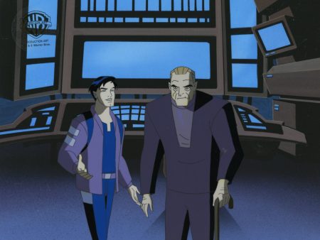 Batman Beyond Original Production Cel with Matching Drawings: Terry, Bruce Fashion