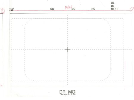 Justice League Unlimited Original Production Drawing (Panoramic Layout): Martian Manhunter, Green Arrow, Supergirl, Superman, Flash For Cheap