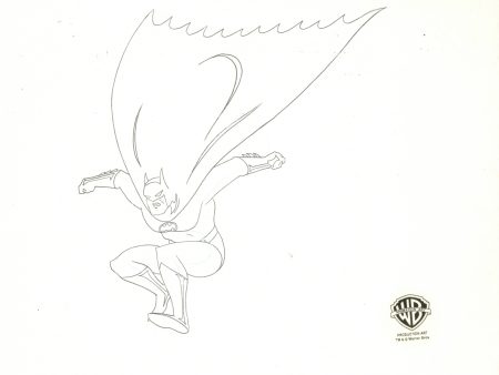 Batman The Animated Series Original Production Drawing: Batman Online Hot Sale