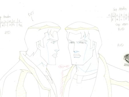 Justice League Unlimited Original Production Drawing: Terry McGinnis Online