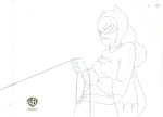 Batman The Animated Series Original Production Cel with Matching Drawing: Batgirl For Sale