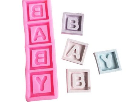 Silicone Mold - Baby Block Cheap