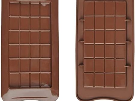 Silicone Mold - Break-Apart Chocolate Bar Online now