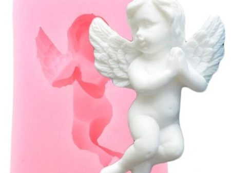 Silicone Mold - Angel Baby For Discount