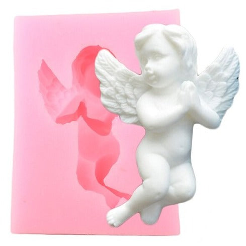 Silicone Mold - Angel Baby For Discount