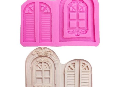 Silicone Mold - Vintage Window Cheap