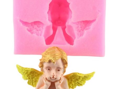 Silicone Mold - Angel Frame Cheap