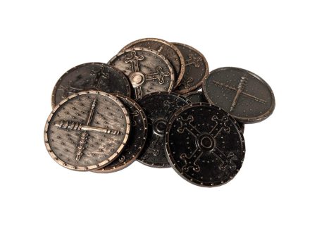 Broken Token - Fantasy Coins - Barbarian Copper (10) Sale